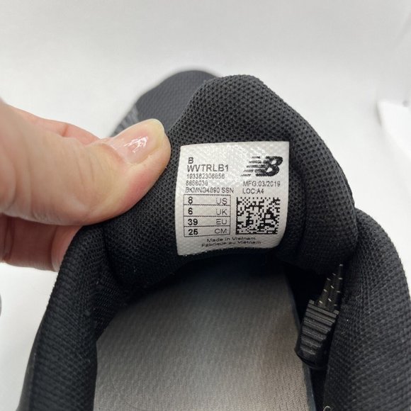 New Balance WVTRLB1 Black VENTRv1 Running Shoes Women’s Size Us 8 - Picture 5 of 7